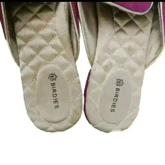 Birdies Womens The Phoebe Suede Loafer In Berry 7.5 - Picture 10 of 15